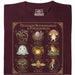 Dungeon Nourishables - Vue principale T-shirt Rouge Foncé