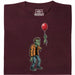 Zombie Problems - Vue principale T-Shirt Rouge Foncé