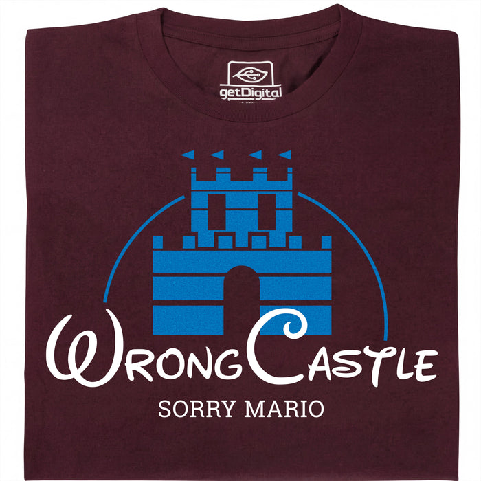 Sorry Mario - Main view T-shirt Dark Red