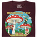 Mushroom Trip - Main view T-shirt Dark Red