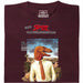 P.M. Revista 11/1978 El Dinosaurio en Nosotros - Vista principal Camiseta Rojo Oscuro