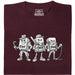 Ctrl Alt Del - De Hardste Bende van het Toetsenbord - Hoofdweergave T-Shirt Donkerrood