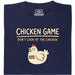 Chicken Game - Visione principale T-Shirt Blu Navy