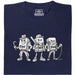 Ctrl Alt Del - De Hardste Bende van het Toetsenbord - Hoofdweergave T-Shirt Marineblauw