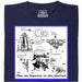 Tout est Hérétique ! - Vue Principale T-Shirt Bleu Marine