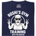 Training with the Master  - Vue principale T-shirt Bleu marine