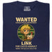 Wanted for Cucco Assault - Hoofdweergave T-Shirt Marineblauw
