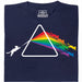 Dark Side of the Cat - Vista principal Camiseta Azul Marino