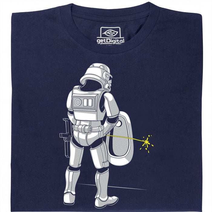 Trooper Aim - Vue principale T-Shirt Bleu Marine