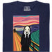 The Faceless Scream - Main view T-Shirt Navy Blue
