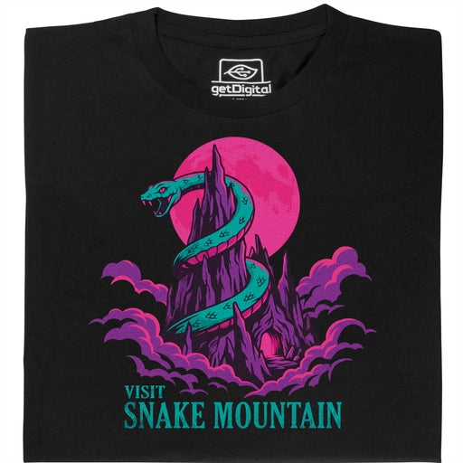 Visit Snake Mountain - Vista principale T-shirt Nero
