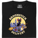 Broomstick Delivery - El Gato se Hace Cargo del Servicio de Entrega - Vista principal Camiseta Negro