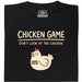 Chicken Game - Visione principale T-Shirt Nero