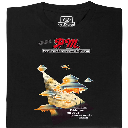 P.M. Magazine 6/1979 Encounters with UFOs - Main view T-Shirt Black
