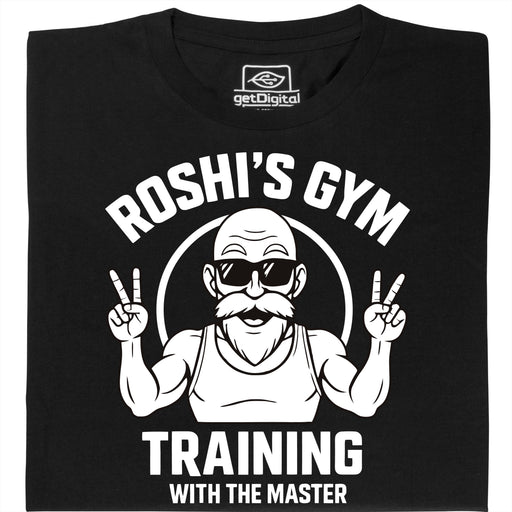 Training with the Master  - Vue principale T-shirt Noir