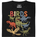 BIRDS - Hauptansicht T-Shirt Schwarz