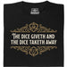 The Dice Giveth and the Dice Taketh Away - Vista principal Camiseta Negro