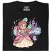 Nerdy Princess &amp; The Glitter Ghosts - Vista principale T-Shirt Nero