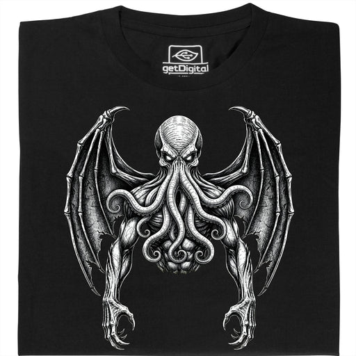 Cthulhu - Il Grande Antico - Vista principale T-shirt Nero