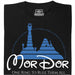 The Dark Lord's Fantasyland - Vista principale T-shirt Nero