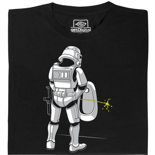 Trooper Aim - Vista principal Camiseta Negro