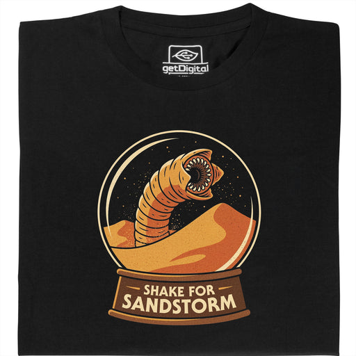 Shake for Sandstorm - Vista principale T-Shirt Nero