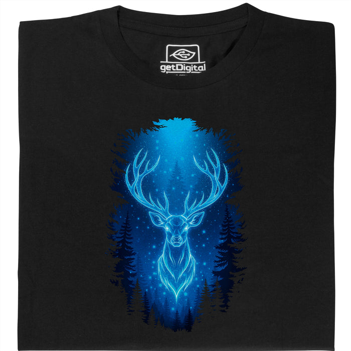 Forest Patron - Vista principal Camiseta Negro