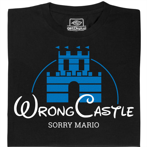 Sorry Mario - Vista principal Camiseta Negro