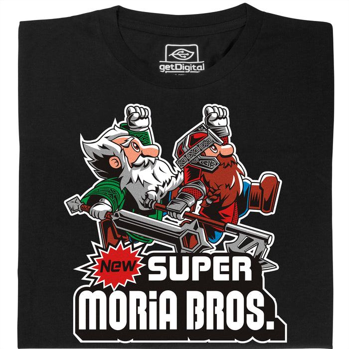 Super Moria Bros - Main view T-Shirt Black