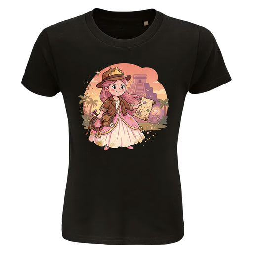 Nerdy Princess & The Lost Temple - Kindershirt Front