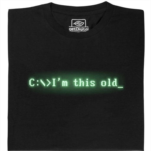 Vétéran de la Ligne de Commande - Vue principale T-shirt Noir