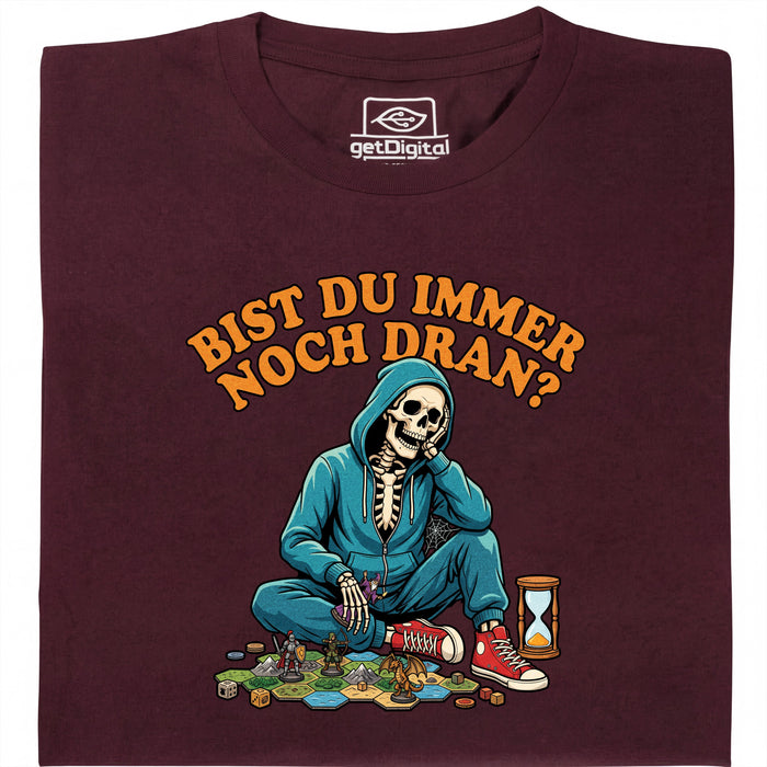 Tocca ancora a te? - Vista principale T-Shirt Rosso Scuro