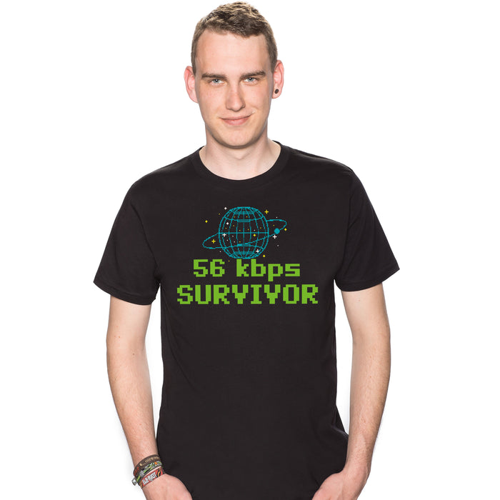 56kbps Survivor - Camiseta Hombre Colin