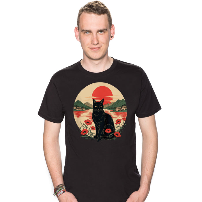 Sunset Cat  - Camiseta Hombre Colin