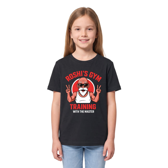 Training with the Master (Colourized) - Kindershirt Model Mädchen 1