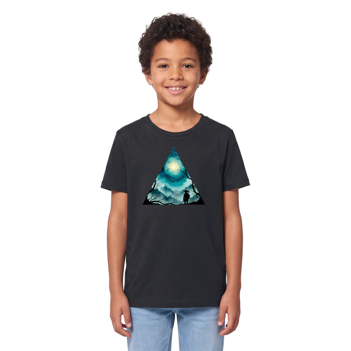 Triangle Landscape - Kindershirt Model Junge 1