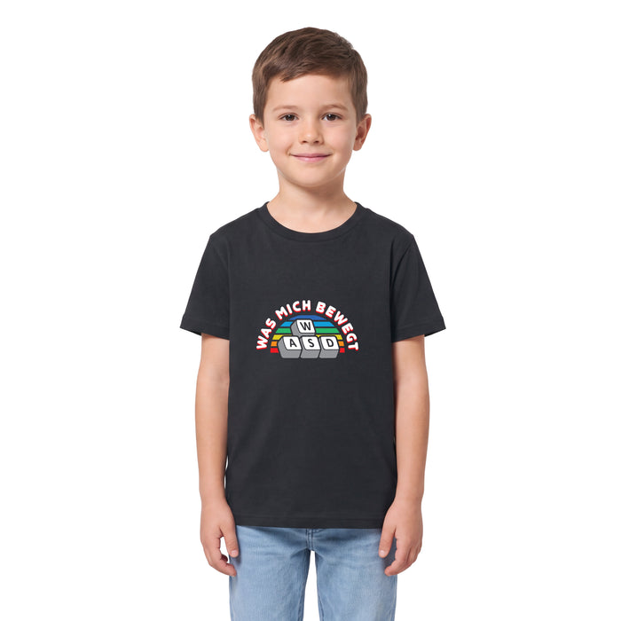 Was mich bewegt T-Shirt - Kindershirt Model Junge 2