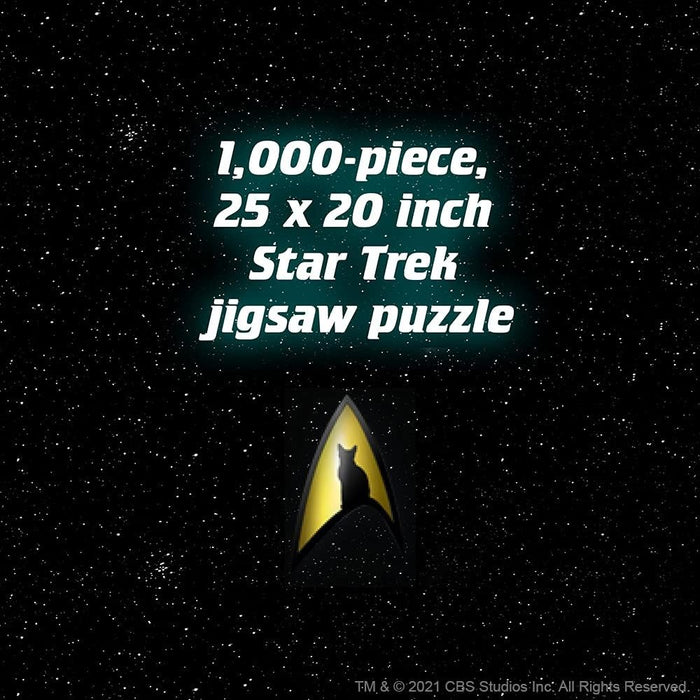 Star Trek Gatos Puzzle 1000 Piezas - Gatos en el Espacio