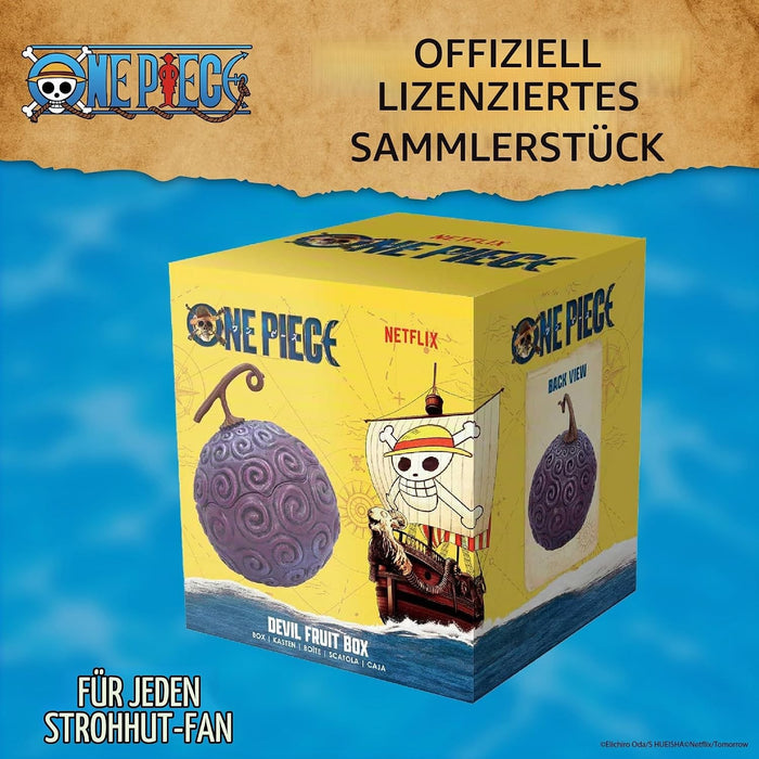 Caja de Almacenamiento One Piece Gum-Gum Fruta del Diablo en Resina