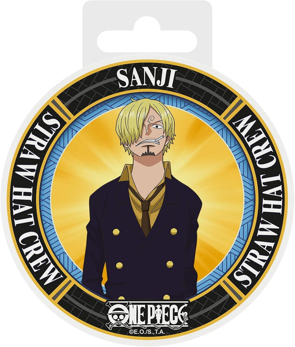 Posavasos de cerámica One Piece con motivo de Sanji, vista general del producto