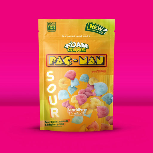 Fandom Snacks Foam Gums Pac-Man (Sour) - Foam Gummies 125g