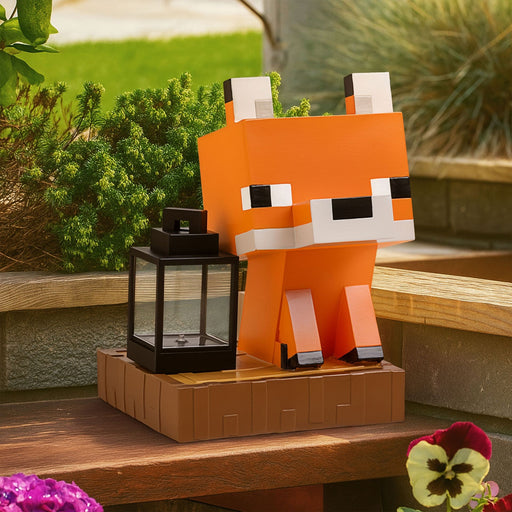 Lampe Solaire Renard Minecraft