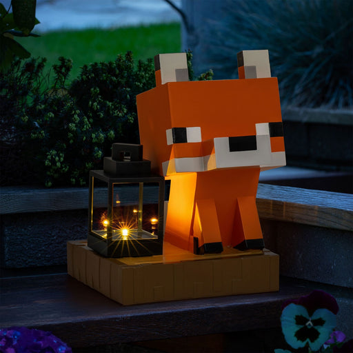 Lampe Solaire Renard Minecraft