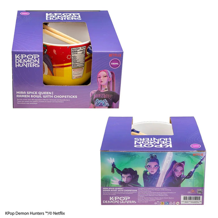 Ciotola Ramen KPop Demon Hunters con Bacchette - Mira