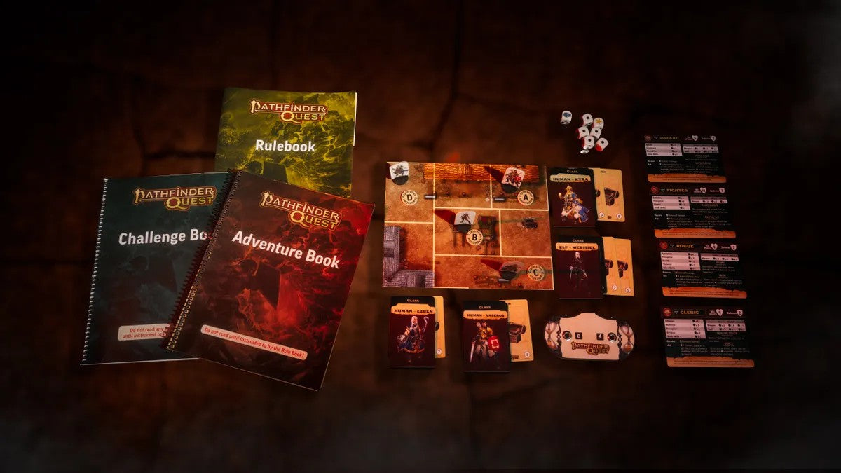 Pathfinder Quest - Kooperatives Abenteuerbrettspiel (Englisch)