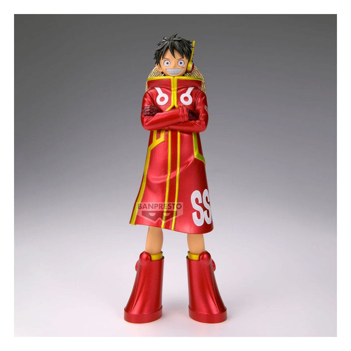 One Piece Estatua Monkey D. Luffy (traje de Egghead)