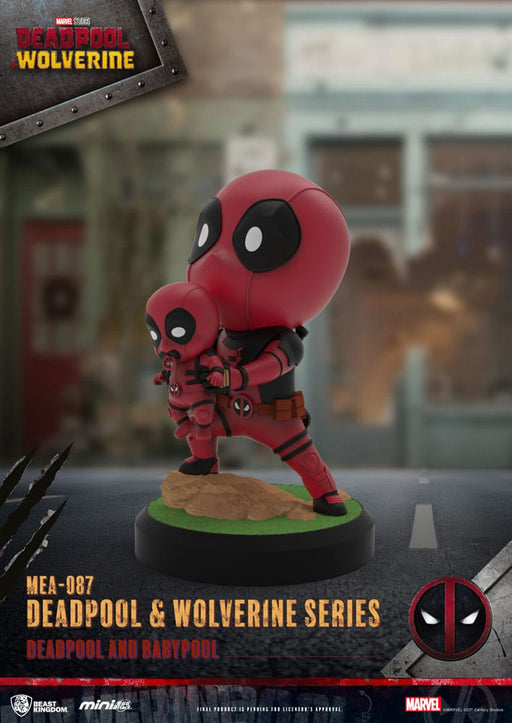 Set de figurines Deadpool & Wolverine Mini Egg Attack