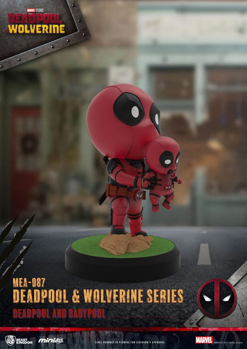 Deadpool & Wolverine Mini Egg Attack Figure Set