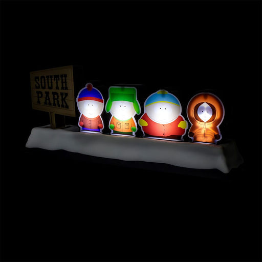 Lámpara de mesa South Park con gag de electrochoque de Kenny