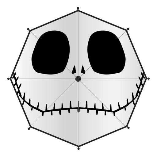 Ombrello Jack Skellington motivo volto Nightmare Before Christmas
